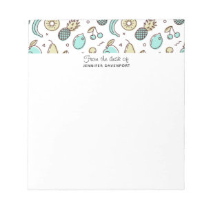 Bloc-note Cute Fruit Motif Summery Thème