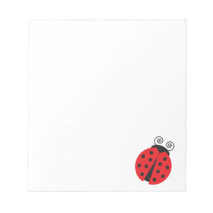 Bloc-note Cute Little Ladybug