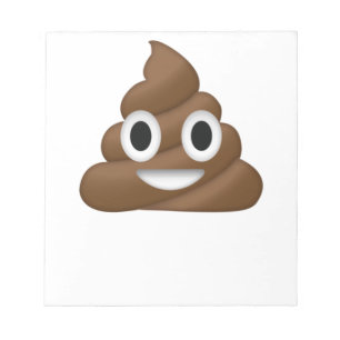 Bloc-note Cute Poop Emoji