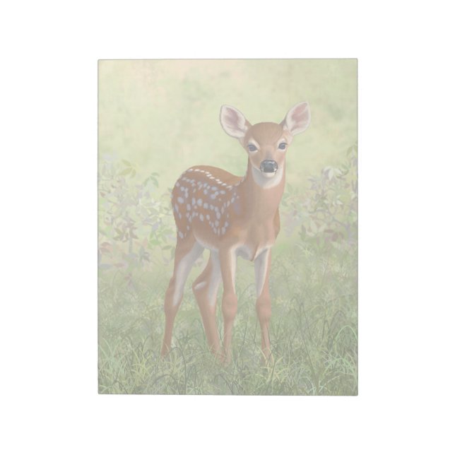 Bloc-note Cute Whitetail Fawn (Tourné)