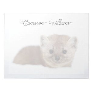 Bloc-note Cutest Baby Animals Pine Marten