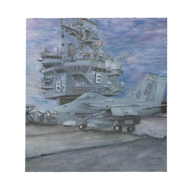 BLOC-NOTE CVN-65 USS ENTERPRISE (Devant)