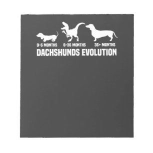 Bloc-note Dachshund Evolutions