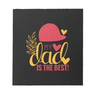 Bloc-note Daddy Don Mon Papa Est Le Meilleur