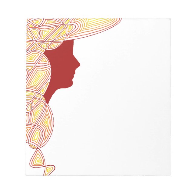 Bloc-note Dame (Devant)