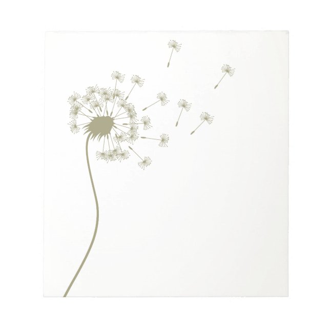Bloc-note Dandelion (Devant)