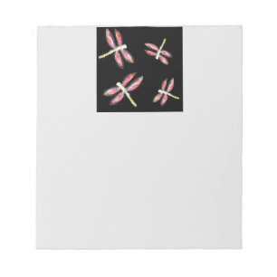 Bloc-note Danser l'art des insectes Dragonine rose