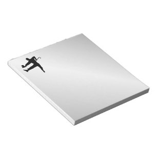 Bloc-note Danseuse Top Hat and Canne Tap