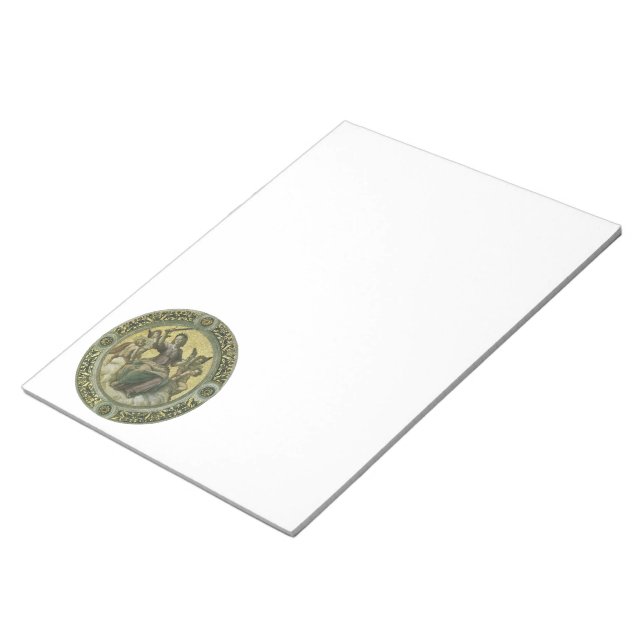 Bloc-note Déesse romaine de la justice avec des anges par Ra (Incliné)