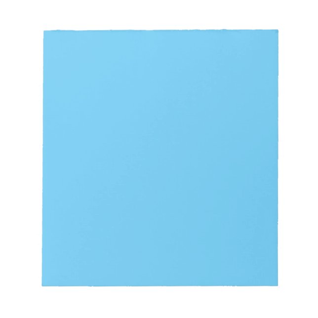 Bloc-note Demi-cuit, Jeans Blue, Jordy Blue, (Devant)