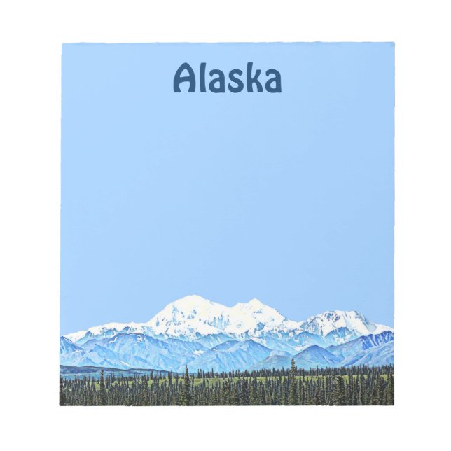 Bloc-note Denali (Mt. McKinley) (Devant)