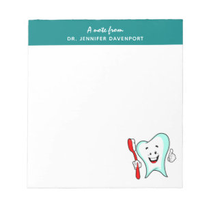 Bloc-note Dental Care Happy Tooth