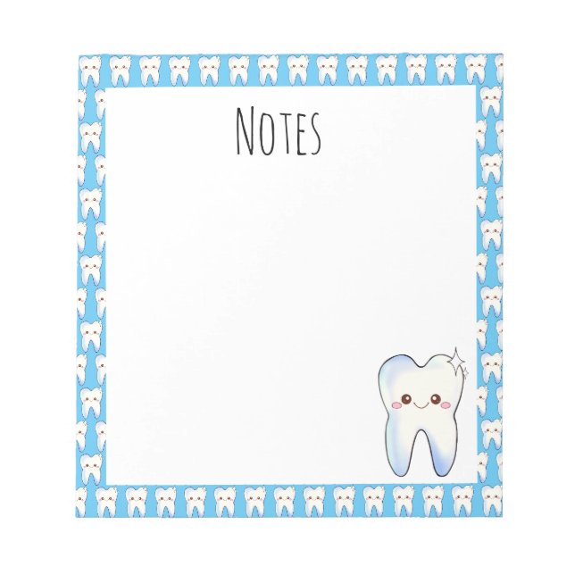 Bloc-note Dentist Nomination dent dent (Devant)