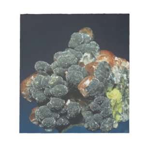 Bloc-note Descloizite sur la calcite