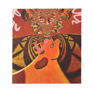 Bloc-note Design d'image de Just Funny Giraffe