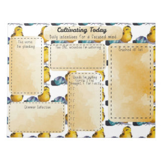 Bloc-note Desktop Journal - Daily Intention