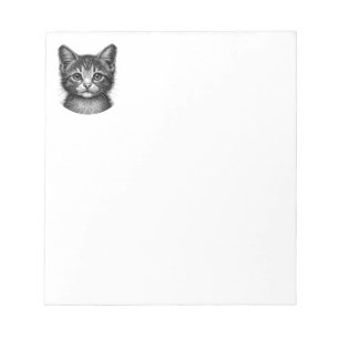 Bloc-note Dessin adorable de Young Cat