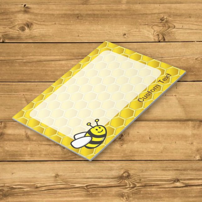 Bloc-note Dessin animé d'abeille à miel (Créateur téléchargé)