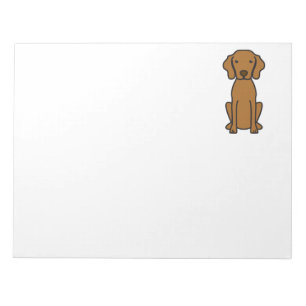 Bloc-note Dessin de Vizsla Chien