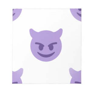 Bloc-note devil emoji