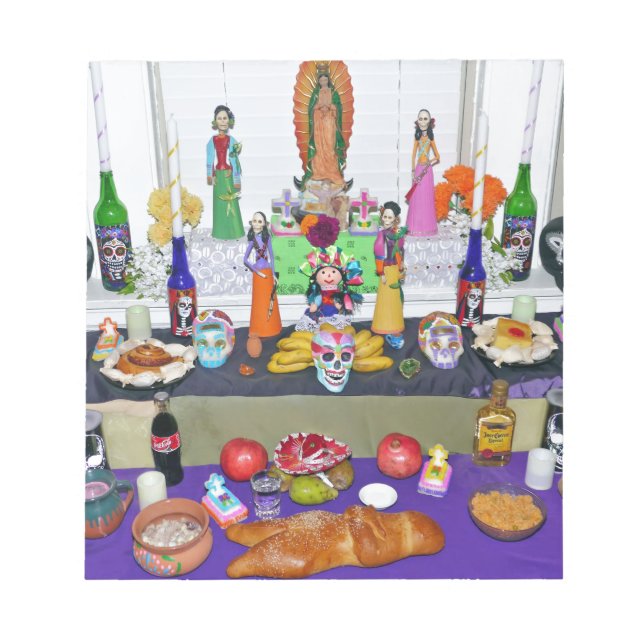 Bloc-note Dia de los Muertos (Devant)