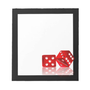 Bloc-note Dice Las Vegas