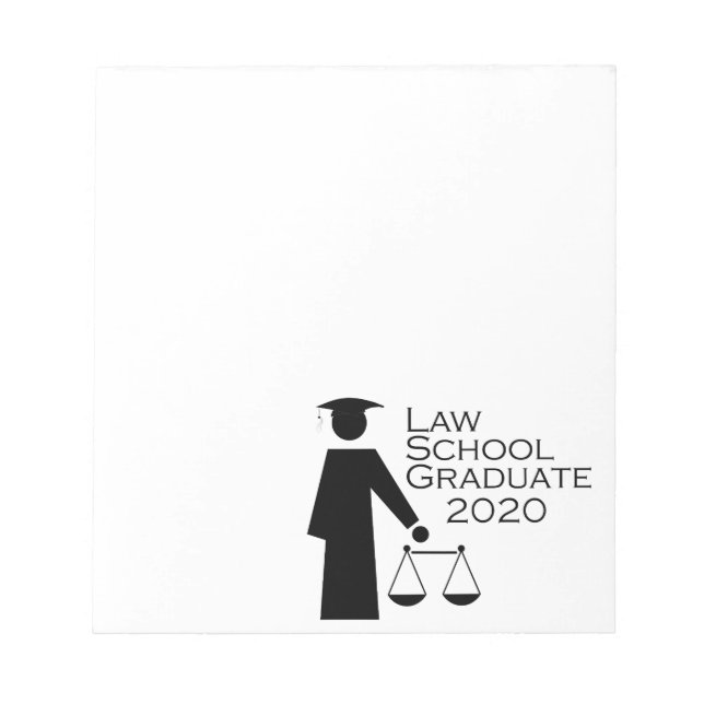 Bloc-note Diplômé de la faculté de droit 2020 (Devant)
