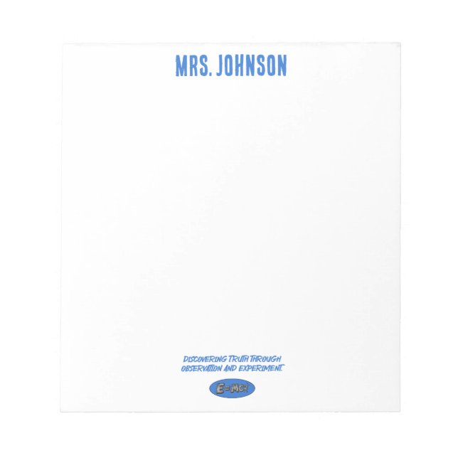 Bloc-note Discovering Truth: Observation & Experiment  (Devant)