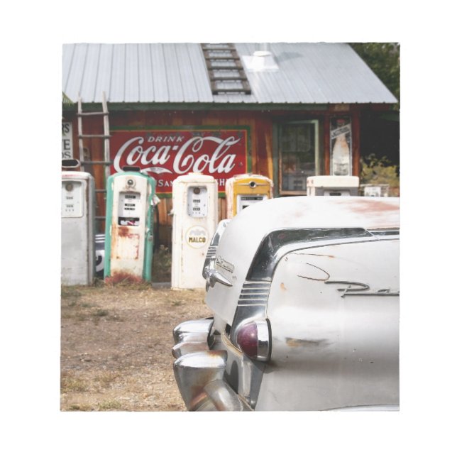 Bloc-note Dixon, Nouveau-Mexique, États-Unis. Voiture Vintag (Devant)