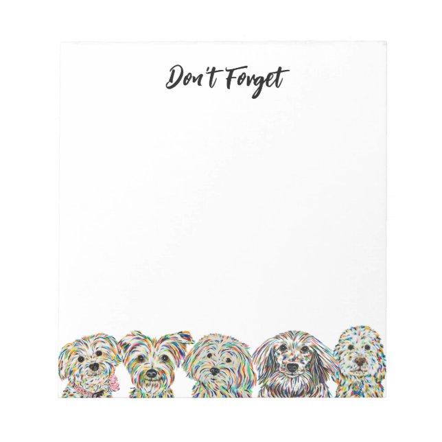 Bloc-note Doggy (Devant)