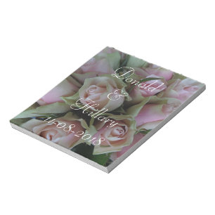 Bloc-note Donald & Hillary Mariage Date Merci nuptiale