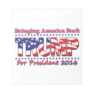 Bloc-note Donald Trump