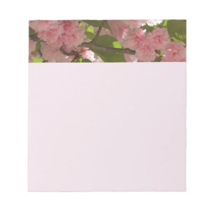 Bloc-note Double floraison cerisier III printemps fleuri