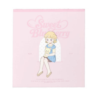 Bloc-note Doux rêves de myrtille ✩°。 ⋆。°✩