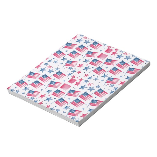 Bloc-note drapeau américain (Tourné)