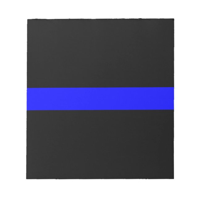 Bloc-note Drapeau commémoratif des policiers de la Ligne Ble (Devant)