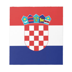 Bloc-note Drapeau croate - Trobojnica