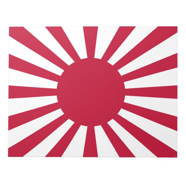 Bloc-note Drapeau de guerre impérial du Japon (Devant)