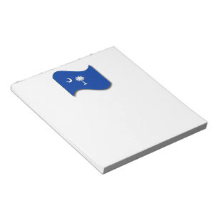 BLOC-NOTE DRAPEAU DE LA CAROLINE DU SUD