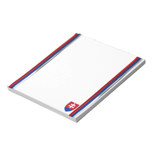 Bloc-note Drapeau de la Slovaquie (Tourné)
