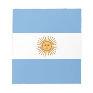 Bloc-note Drapeau de l'Argentine