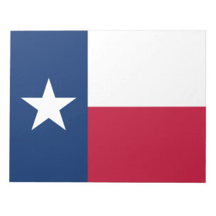 Bloc-note Drapeau d'État texan (Texas)