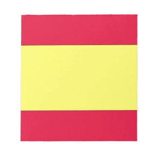 Bloc-note Drapeau espagnol