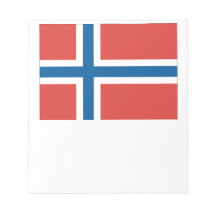 Bloc-note Drapeau norvégien