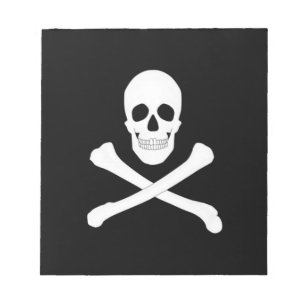 Bloc-note Drapeau Pirate (Jolly roger)