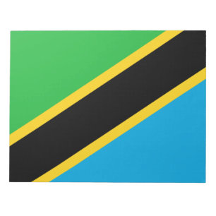 Bloc-note Drapeau tanzanien