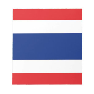 Bloc-note Drapeau Thaïlande