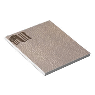 Bloc-note Drapeau USA en cuir