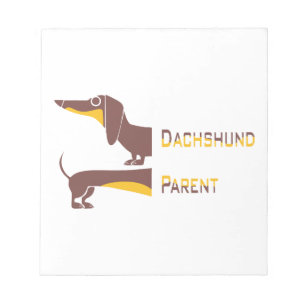 Bloc-note Drôle mignon dachshund pour parent chien long