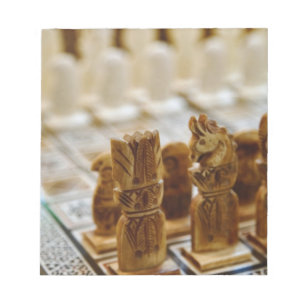 Bloc-note Échecs en vente, Bazar Khan el Khalili,